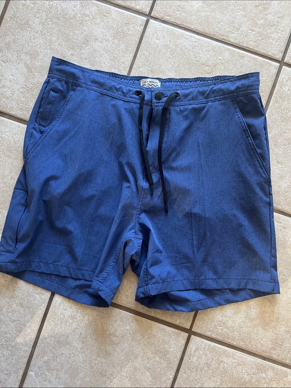 Men's Blue Swim Shorts